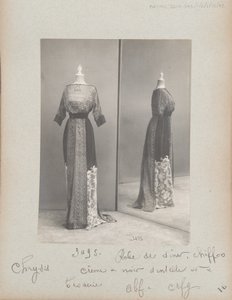 Albumseite: House of Worth, Dinnerkleid