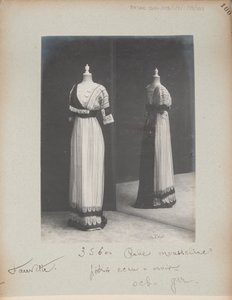 Albumseite: House of Worth, Kleid