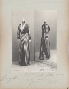 Albumseite: House of Worth, Kleid
