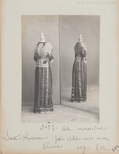 Albumseite: House of Worth, Kleid