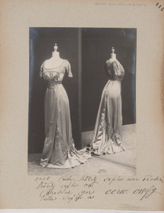 Albumseite: House of Worth, Abendkleid