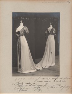 Albumseite: House of Worth, Abendkleid