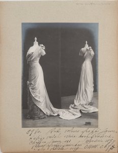 Albumseite: House of Worth, Abendkleid