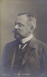 August von Parseval, deutscher Luftschiffkonstrukteur von Photographer German