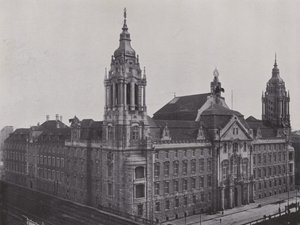 Landgericht in der Neuen Friedrichstraße von Photographer German