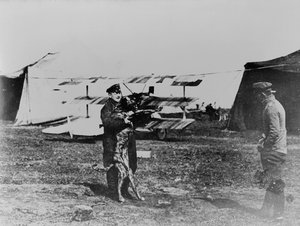 Der Rote Baron und sein Hund von Photographer German
