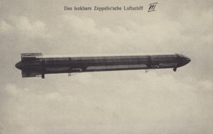Zeppelin LZ III im Flug