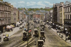 Südirland: Patrick Street, Cork (Farbfoto) von Photographer Irish