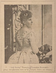 Viscountess Gormanston, "Irish Society" [Zeitschrift] Bd. VII Nr. 353 13. Oktober 1894