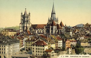 Kathedrale von Lausanne von Photographer Swiss