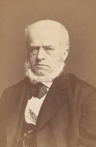 Adolph Menzel, 1860er von Photographische Gesellschaft