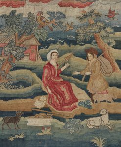 Nadelspitzen-Panel, um 1939 von Phyllis Dorr
