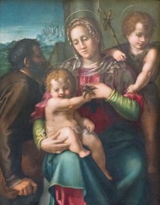 Heilige Familie mit dem jungen St. Johannes dem Täufer