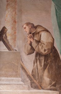 Gebet des Heiligen Franziskus um Erlösung von Pier Francesco Morazzone