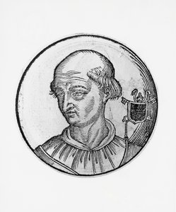 Porträt von Benedikt VIII. (Theophylactus III. von Tusculum, ca. 980-1024)