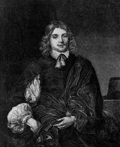 Porträt von Lucius Cary, 2. Viscount Falkland (ca. 1610-1643), englischer Autor, Politiker und Soldat, der von 1642 bis 1643 Staatssekretär war, Gravur