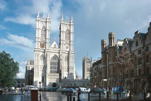 Westminster Abbey, London, England von Blaise Nicolas Le Sueur
