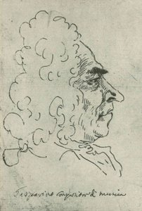 Francesco Gasparini (von Pier Leone Ghezzi) von Pier Leone Ghezzi