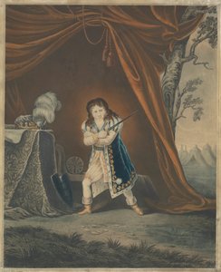 Richard III in seinem Zelt - "Richard III", Akt V, Szene III