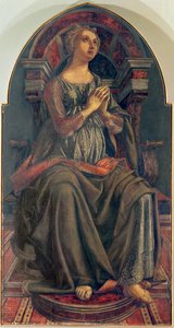 Hoffnung, aus einer Serie von Tafeln, die die Tugenden darstellen, entworfen für den Ratssaal der Kaufmannsgilde, 1469