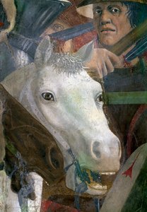 Die Legende vom Wahren Kreuz, die Schlacht von Heraklius und Chosroes (Detail)