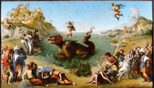 Perseus rettet Andromeda von Piero di Cosimo