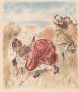Kinder spielen Ball von Pierre-Auguste Renoir