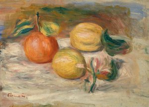 Zitronen und Orange von Pierre-Auguste Renoir