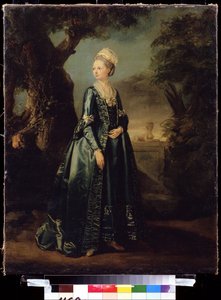 Porträt der Großherzogin Natalia von Pierre Etienne Falconet