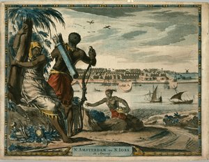 N. Amsterdam, ou N Iork in Ameriq., ca. 1700
