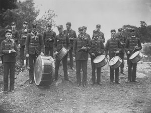 Henry Clay Drum Corps, 30. Mai 1889 von Pierre A. Gentieu