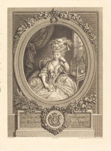 Die aufkeimenden Wünsche von Pierre Adrien Le Beau after Nicolas Tanché