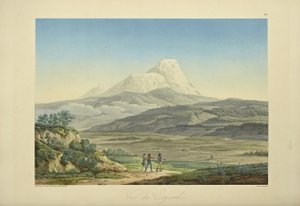 Ansicht von Cajambe, Illustration aus 