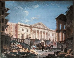 Bau der Académie de Chirurgie, Paris, ca. 1780-89