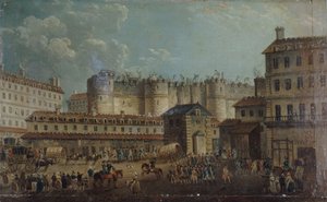 Der Sturm auf die Bastille am 14. Juli 1789