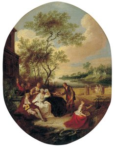 Frühling aus der Serie Die vier Jahreszeiten von Pierre Antoine Quillard