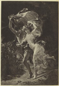 Der Sturm von Pierre Auguste Cot von Pierre Auguste Cot