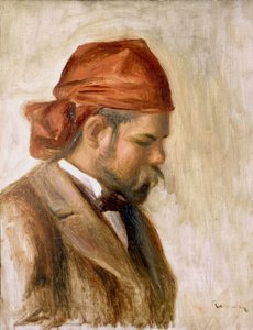 Ambroise Vollard mit rotem Bandana
