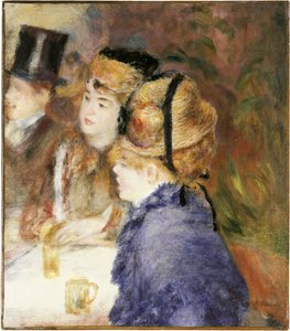 Im Café von Pierre Auguste Renoir