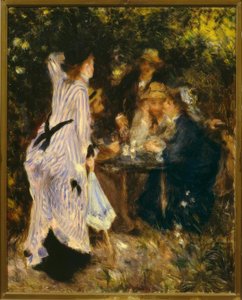 Im Garten (Unter der Laube, Moulin de la Galette) von Pierre Auguste Renoir