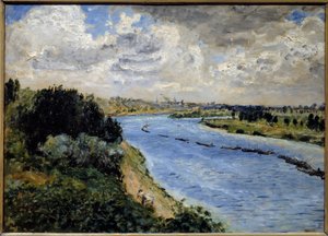 Barke auf der Seine (Gemälde von Pierre Auguste Renoir)