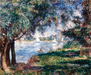 Bougival von Pierre Auguste Renoir