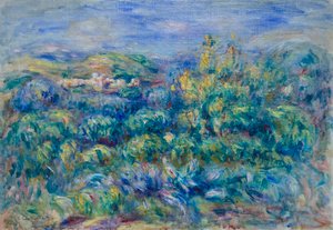 Landschaft von Cagnes
