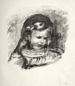 Claude Renoir, la tête baissée, 1904