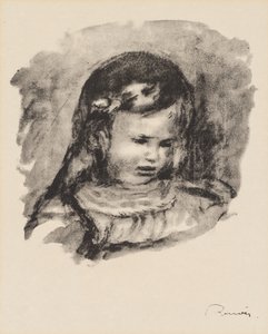 Claude Renoir, der Kopf gesenkt (Claude Renoir, la tête baissée)