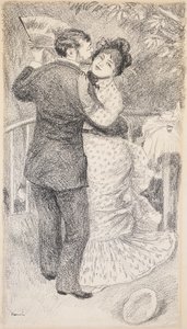 Ländlicher Tanz, 1883 von Pierre Auguste Renoir