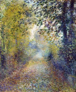 Im Wald von Pierre Auguste Renoir