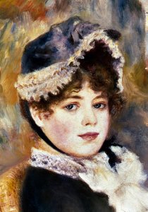 Detail von „Am Strand“ von Pierre Auguste Renoir