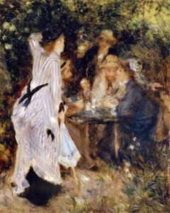 Im Garten Au Jardin du Moulin de la Galette, 1876