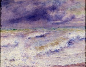 Die Welle, Gemälde von Pierre Auguste Renoir